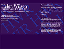 Tablet Screenshot of helenwilson.co.za